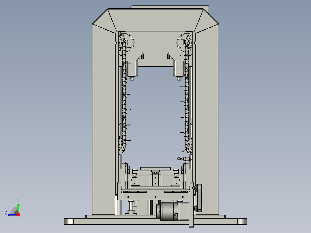 ICT电路测试仪step右视图