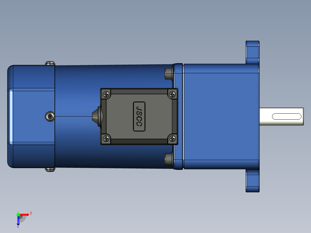 YT系列调速电机-90yt01-180-he俯视图