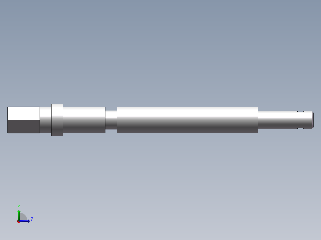 螺杆加工工艺分析左视图
