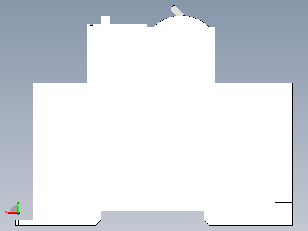 施耐德电气 iC65N 3P组合附件后视图