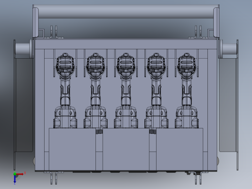 电控柜、铝合金猎鹰钣金电池推车俯视缩略图