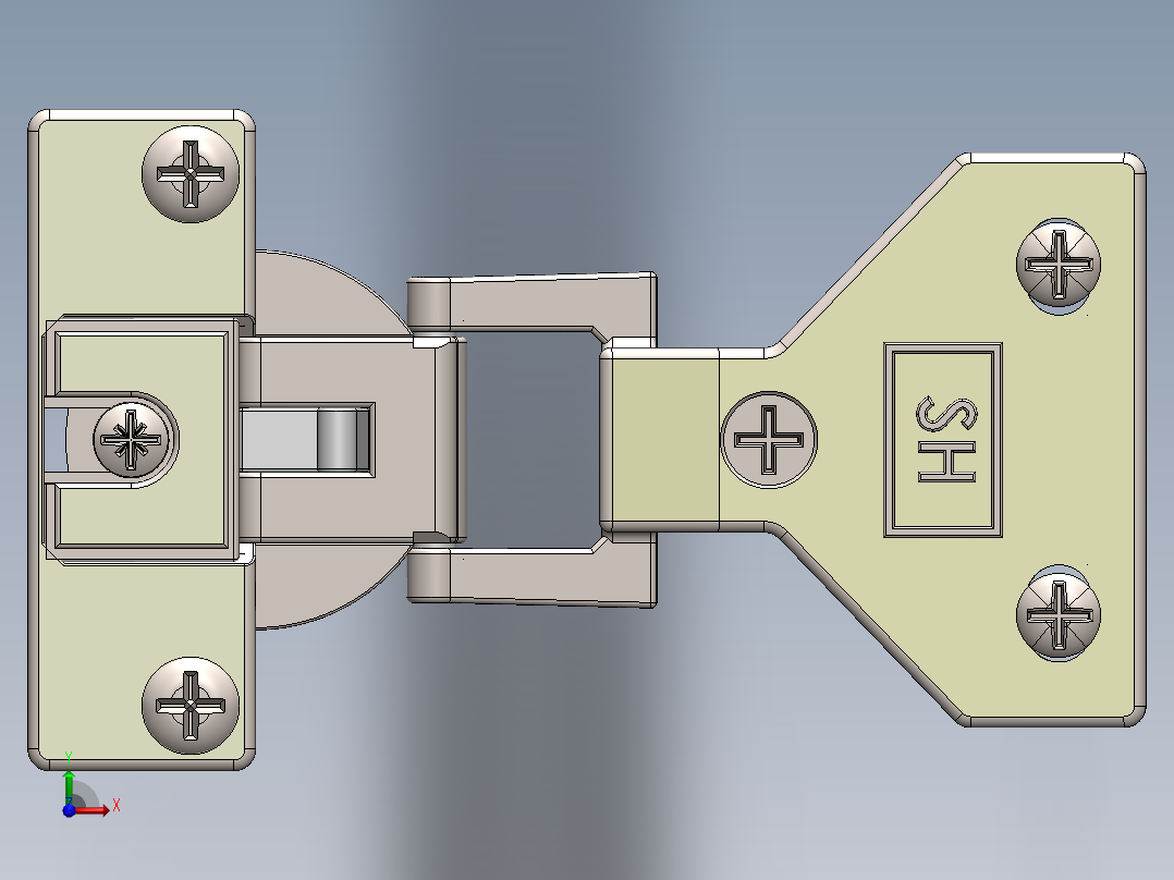 铰链、-铰链grass-cabinet-hinge-2前视图