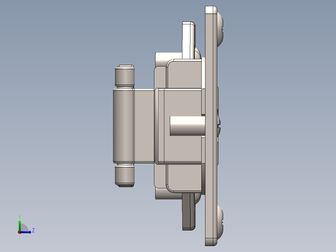 铰链、-铰链grass-cabinet-hinge-2左视图