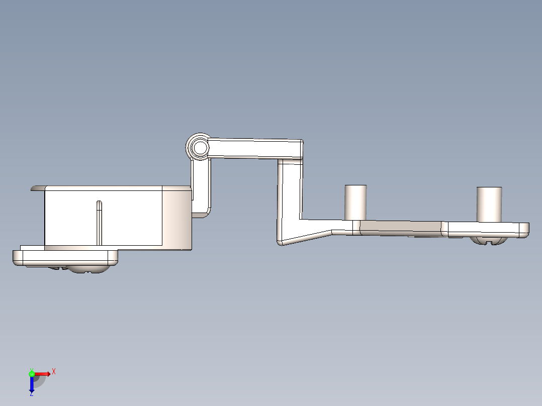 铰链、-铰链grass-cabinet-hinge-2俯视图