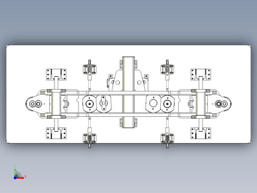 前桥组焊工装前视缩略图