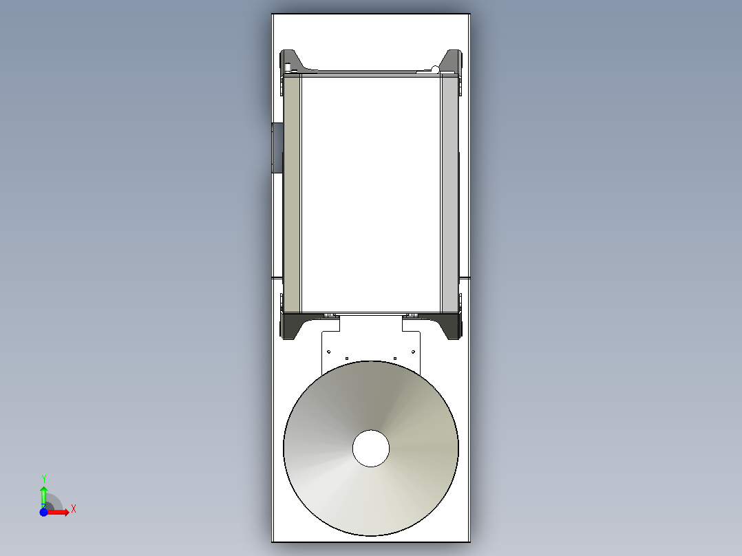 B2004506-木屑颗粒炉前视图