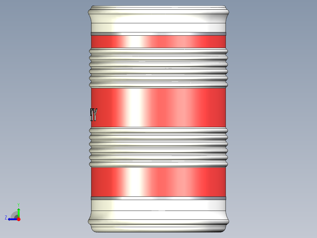 瓶子、罐子、桶(8)右视图