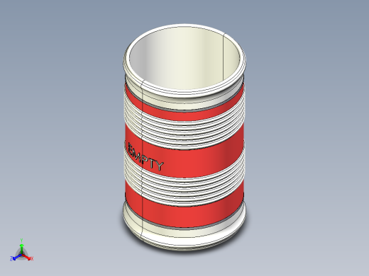 瓶子、罐子、桶(8)正等轴测缩略图