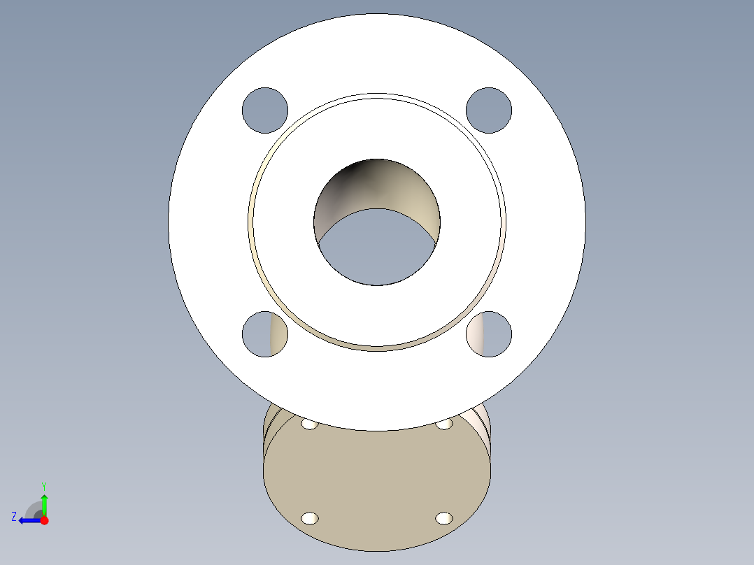 Y型滤器-50右视图