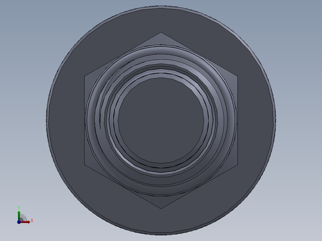 插装式液压泄压阀前视图