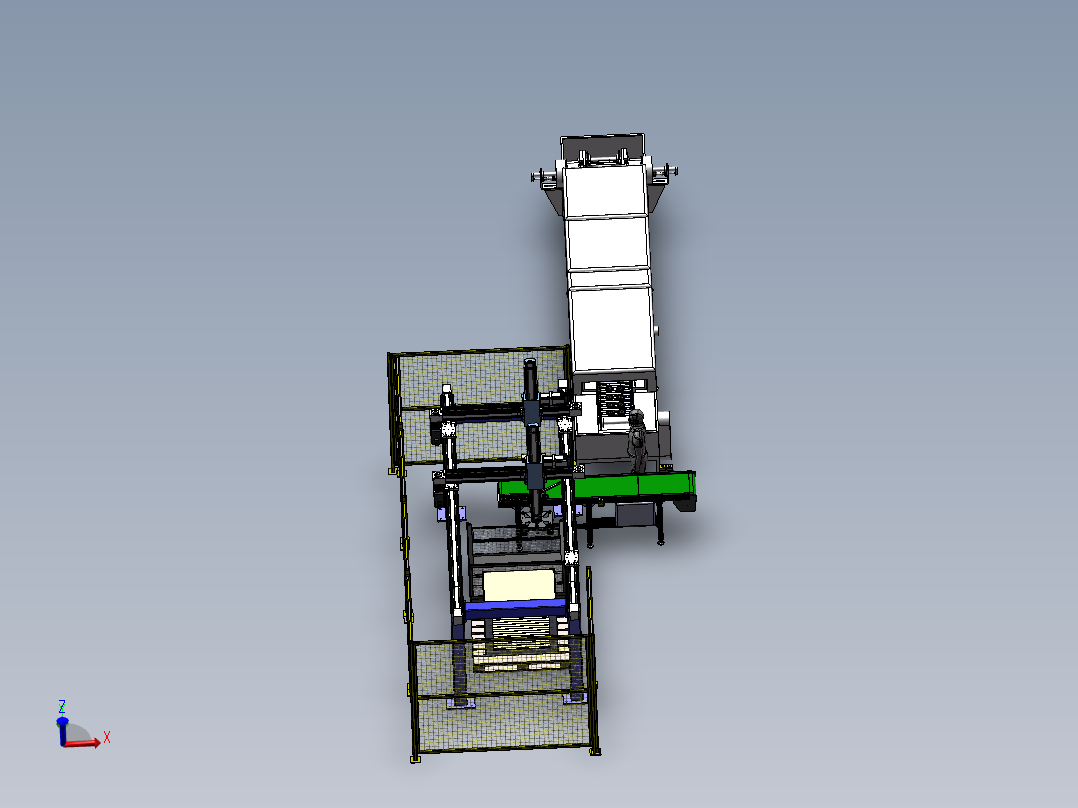 零件清洗自动化上下料方案 523787
