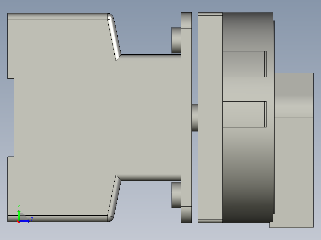 主令开关SZD11-63卓超电气左视图