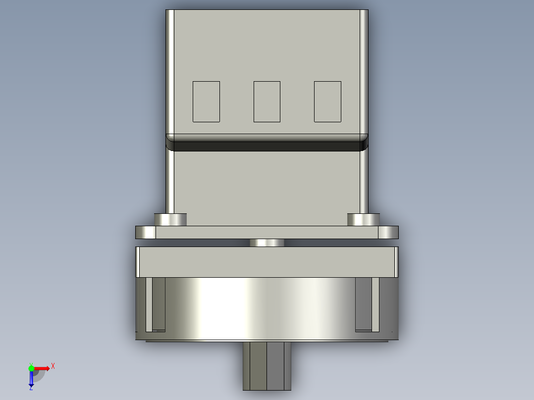 主令开关SZD11-63卓超电气俯视图