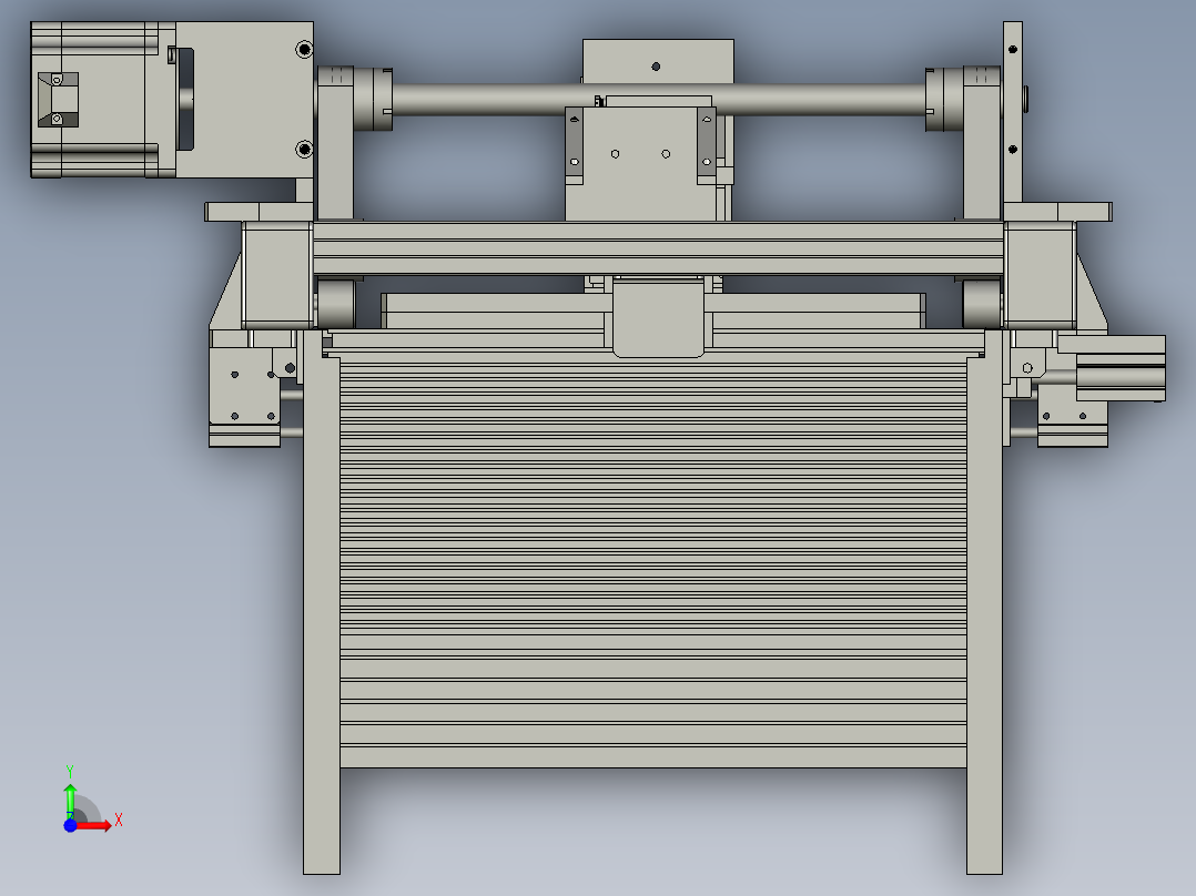 输送位总装a前视图