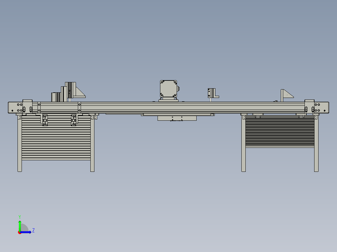 输送位总装a左视图