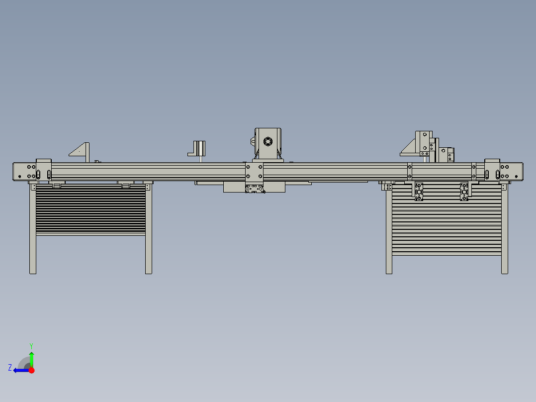 输送位总装a右视图