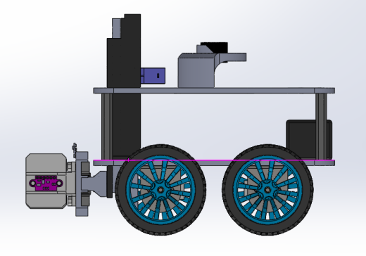 带夹爪的四轮驱动机器人缩略图