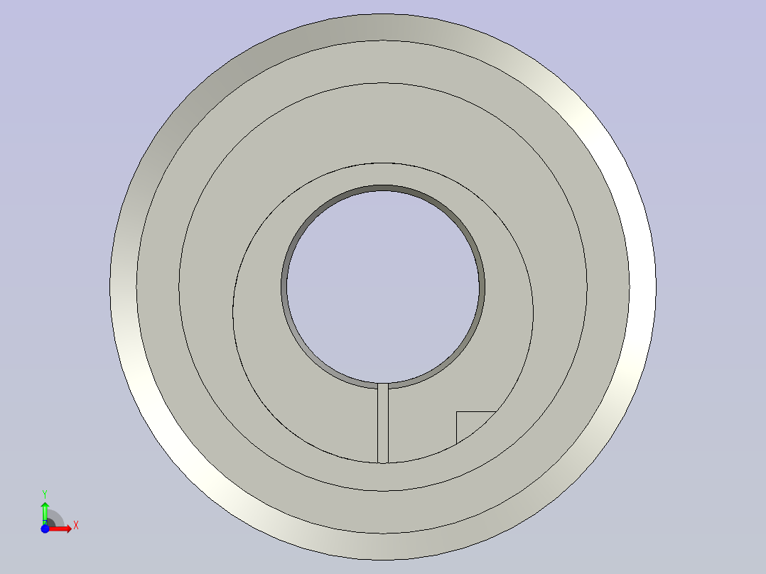 标件同步带轮-夹持式28-5M-1113DF-L212前视图