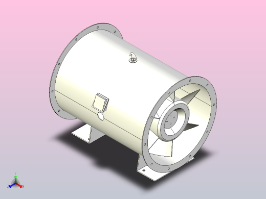 HTF-D1型 消防高温排烟轴流风机[HTF-D1-3.5]