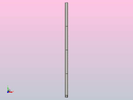GZ-HL-2-C1双排滚珠护栏前视缩略图