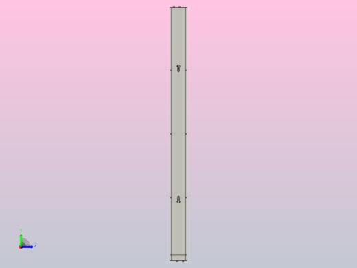 GZ-HL-2-C1双排滚珠护栏左视缩略图