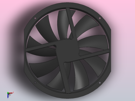 User Library-Antec Fan 200 x 30-1风扇俯视缩略图