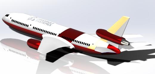 DC-10 模型飞机缩略图