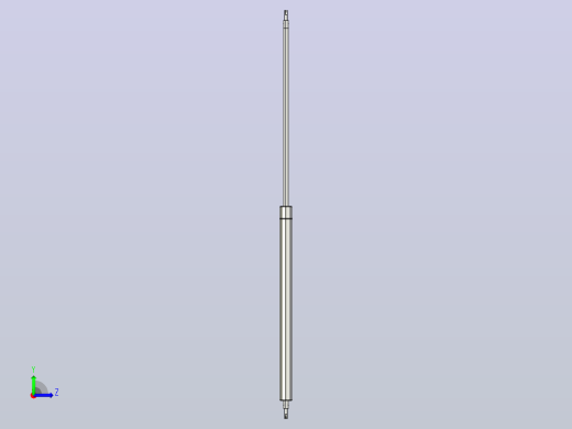 gsb22-e-e-s300_asm氮气弹簧左视缩略图