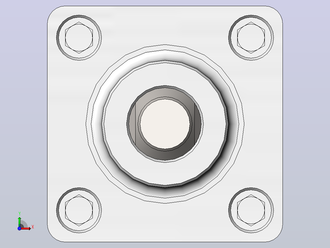 气缸CP95SB40-900前视图