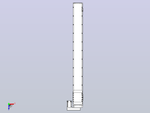 滚珠丝杠直线轴内置导轨TPA-GCR-170-2510C-L1500-MR-M75-N3俯视缩略图