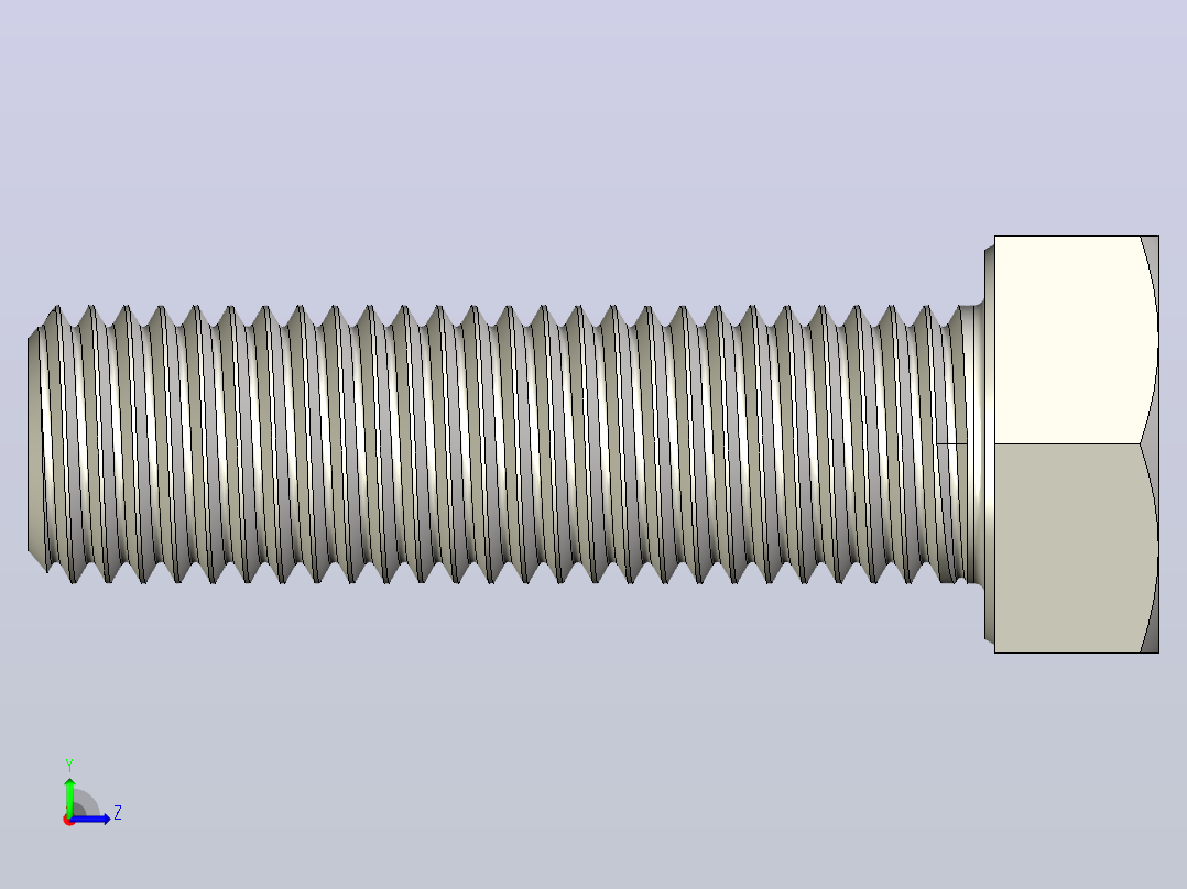 DIN_EN_ISO_4017_M16x55.ipt六角螺栓左视图
