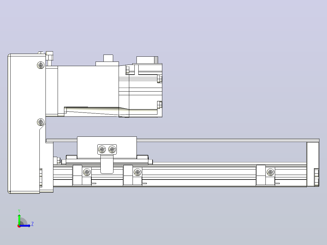 钢基模组TPA-KNR-5002C-200A1-MU-H1S1左视图