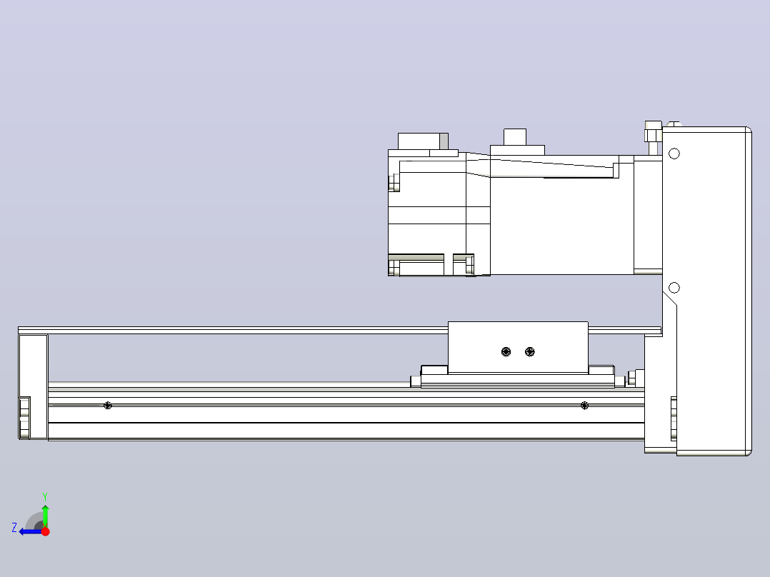 钢基模组TPA-KNR-5002C-200A1-MU-H1S1右视图