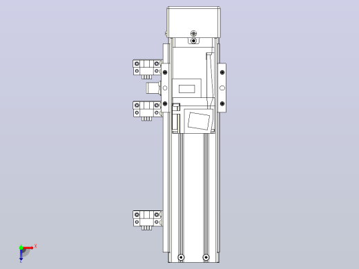 钢基模组TPA-KNR-5002C-200A1-MU-H1S1俯视缩略图