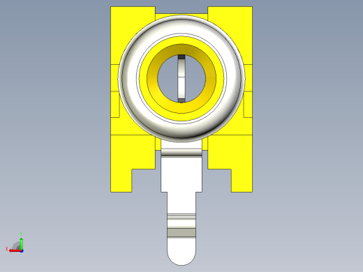PCB 安装 90 度 1-RCA (AV-5)后视缩略图
