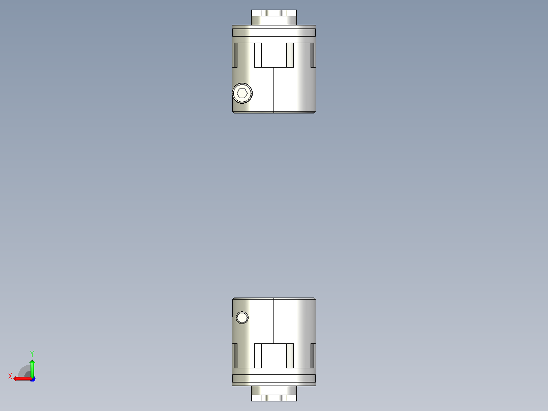 同步组件KLE8系列80x80_同步组件KLE8系列80x80后视图