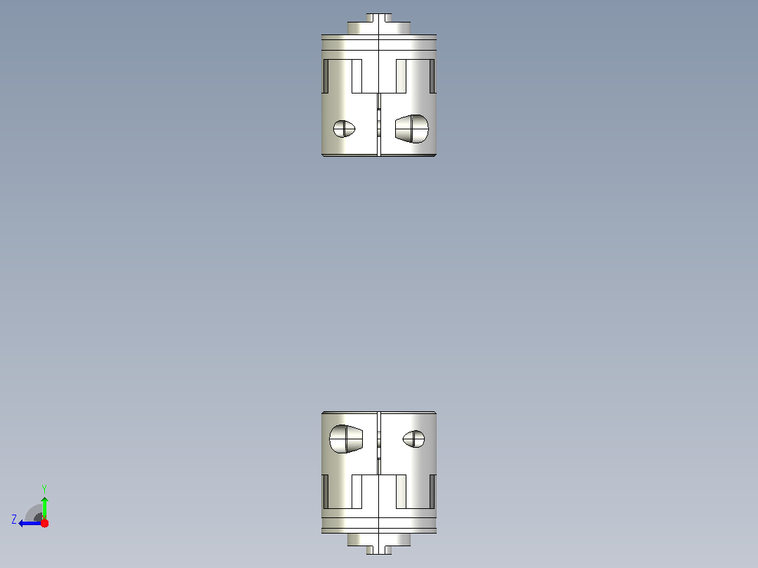 同步组件KLE8系列80x80_同步组件KLE8系列80x80右视图