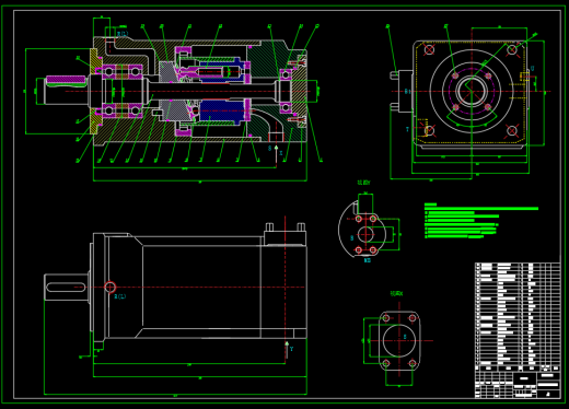XB01FO-71 轴向柱塞定量马达（CAD+说明书）缩略图