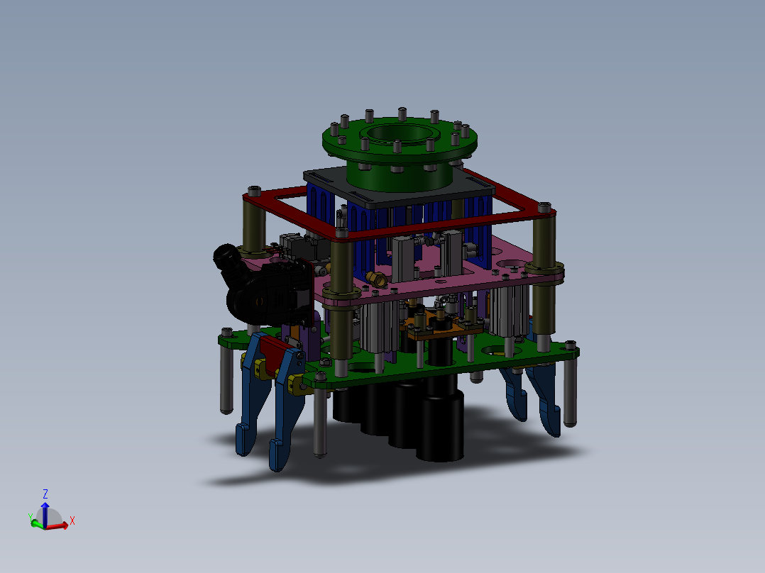 瓶罐抓取夹具sw12
