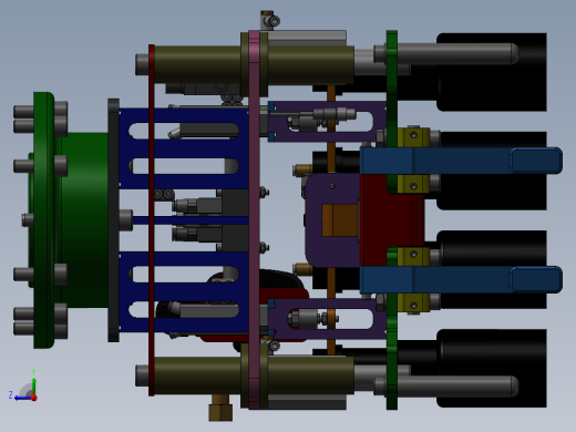 瓶罐抓取夹具sw12右视缩略图