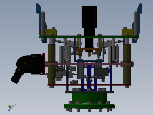 瓶罐抓取夹具sw12俯视缩略图