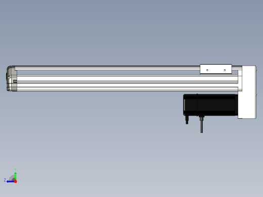 Toyo东佑达直线模组-ETH13-500-BM-400W+煞車右视缩略图