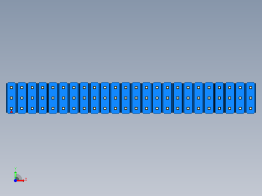 彩色公头100mil（2.54mm）系列-DS1021_blue_3x24p_100mil_Type19_rev1.0前视缩略图