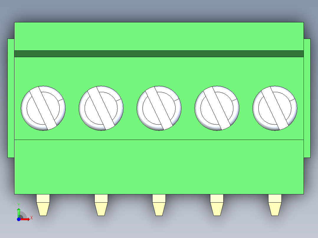 15EDG-3.5-5P(H-Hht)前视图