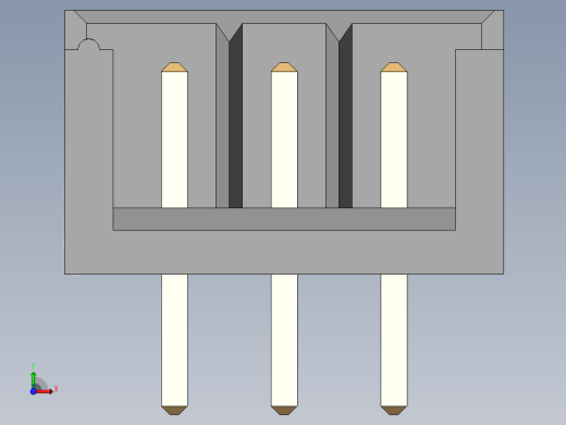 JST-B3B-EH-A.SLDPRT前视缩略图