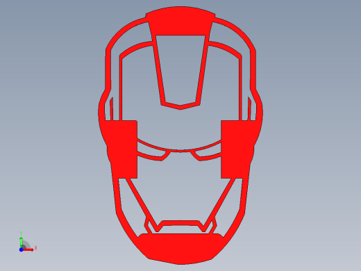 钢铁侠-饼干切割器前视缩略图