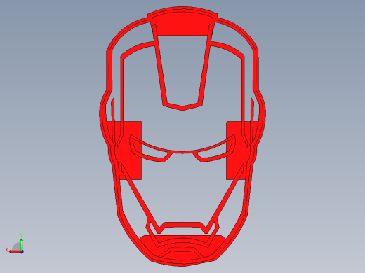 钢铁侠-饼干切割器后视缩略图