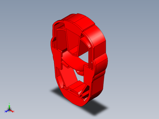 钢铁侠-饼干切割器正等轴测缩略图