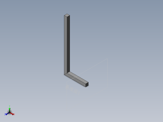 调节杆正等轴测缩略图