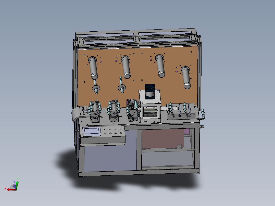 复合覆膜冲孔一体机